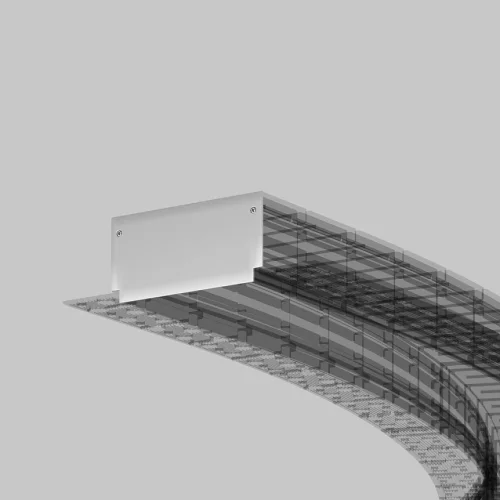 Комплект заглушек (для профиля 98×27) 2 шт., ALM-9827-EС Maytoni цвет LED K, световой поток Lm фото 4 Комплект заглушек (для профиля 98×27) 2 шт., ALM-9827-EС Maytoni цвет LED K, световой поток Lm фото 4