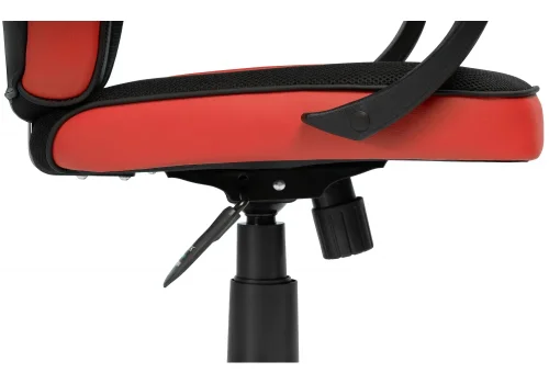 Компьютерное кресло Kard black / red 15247 Woodville, красный чёрный/искусственная кожа, ножки/пластик/чёрный, размеры - *1210***620*690 фото 12
