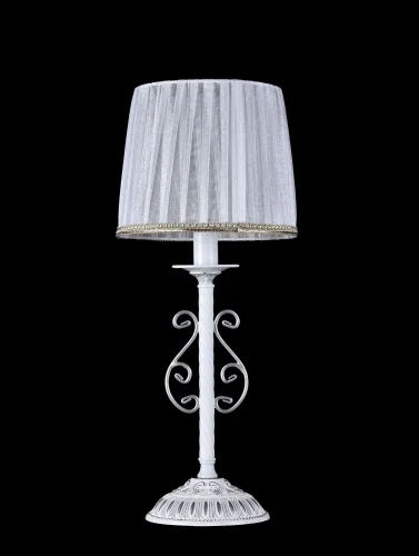 Настольная лампа Sunrise FR2290TL-01W Freya белая 1 лампа, основание белое металл в стиле классический  фото 3