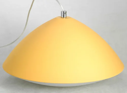 Светильник подвесной LED Aberdeen LSP-8227 Lussole жёлтый 1 лампа, основание хром в стиле современный  фото 2