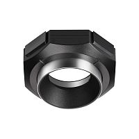 Светильник точечный для натяжного ПВХ потолка Vario 371056 Novotech чёрный на 1 лампу, основание чёрное в стиле современный хай-тек минимализм для пвх потолка