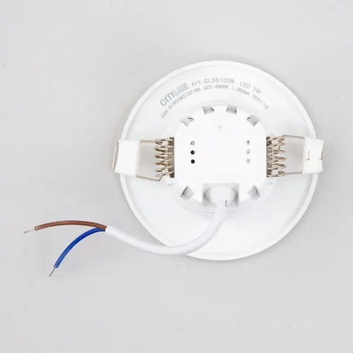Светильник точечный LED Кинто CLD5103N Citilux белый 1 лампа, основание белое в стиле современный  фото 4