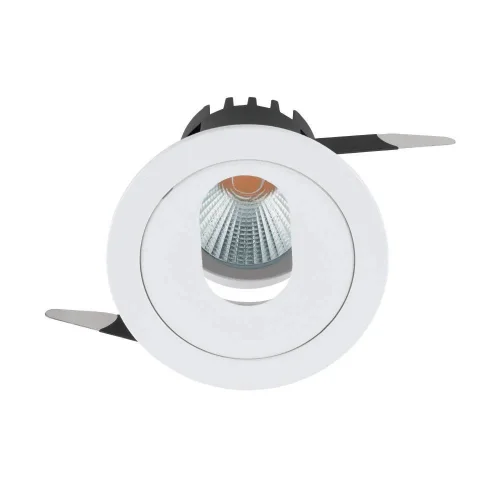 Светильник точечный LED Tonezza 3 61583 Eglo белый на 1 лампу, основание белое в стиле хай-тек современный подсветка для лестниц и ступеней