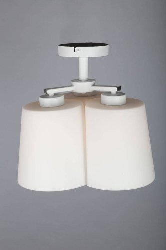 Люстра потолочная Toledo OML-28107-03 Omnilux белая на 3 лампы, основание белое в стиле современный  фото 4