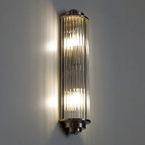 Бра Verdon CL448011 Citilux прозрачный на 2 лампы, основание хром в стиле классический современный фото 2