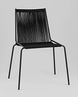 Стул Lanno, черный УТ000039532 Stool Group, чёрный/текстиль, ножки/металл/чёрный, размеры - *820***480*600