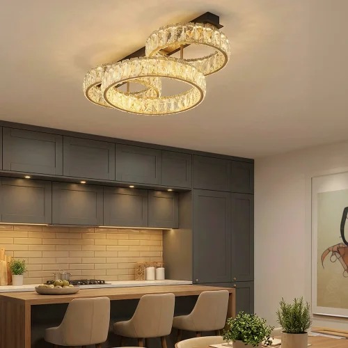 Люстра потолочная LED Palant CL325162 Citilux прозрачная на 1 лампу, основание чёрное в стиле современный классический фото 8 Люстра потолочная LED Palant CL325162 Citilux прозрачная на 1 лампу, основание чёрное в стиле современный классический фото 8