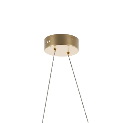 Светильник подвесной LED Varese 731313 Lightstar прозрачный 1 лампа, основание золотое в стиле современный хай-тек арт-деко  фото 3