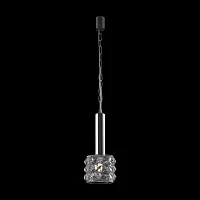 Светильник подвесной Rock Me MOD027PL-01CH Maytoni прозрачный 1 лампа, основание хром в стиле модерн 