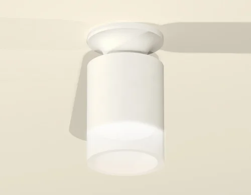 Светильник накладной Techno spot XS6301104 Ambrella light белый 1 лампа, основание белое в стиле современный круглый фото 3