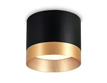 Светильник накладной TN531 TN5317 Ambrella light чёрный 1 лампа, основание чёрное в стиле модерн хай-тек круглый