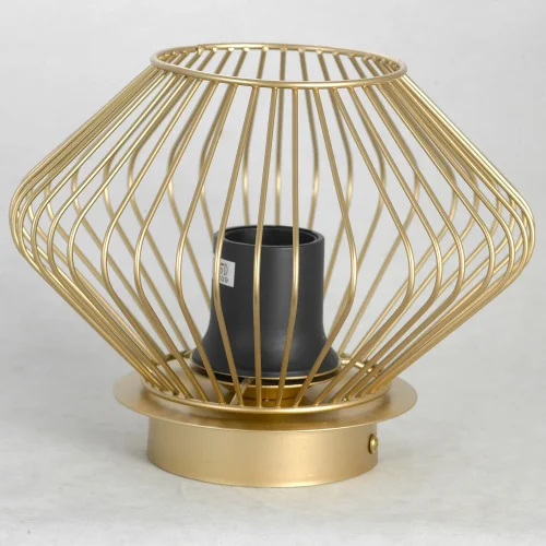 Светильник потолочный Brooks GRLSP-8248 Lussole без плафона 1 лампа, основание матовое золото в стиле современный  фото 2