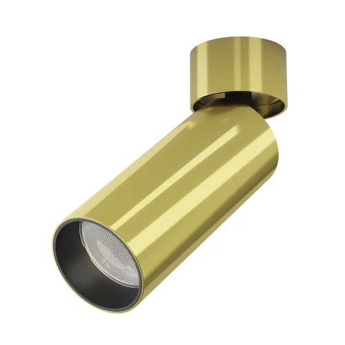 Светильник накладной Focus LED C055CL-L12W4K-W-BS Maytoni латунь на 1 лампу, основание латунь в стиле современный фото 10