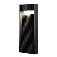 Парковый светильник LED Sten O444FL-L13GF3K Maytoni уличный IP65 графит на 1 лампу, плафон графит в стиле хай-тек современный LED