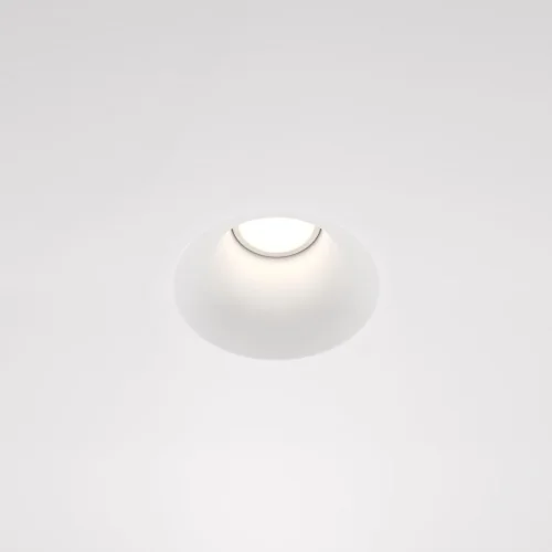 Светильник точечный Gyps DL002-1-01-W Maytoni белый 1 лампа, основание белое в стиле современный  фото 7
