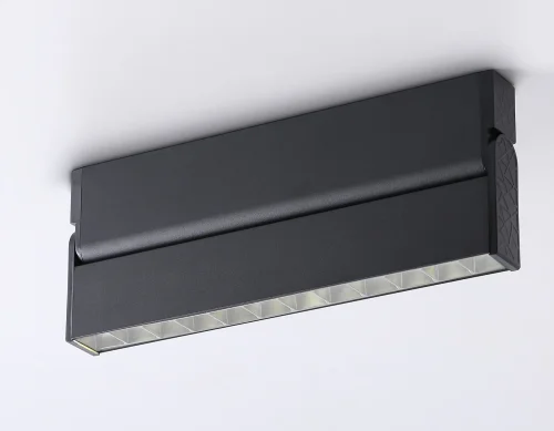 Светильник накладной LED Track System TA1829 Ambrella light чёрный 1 лампа, основание чёрное в стиле хай-тек современный  фото 2