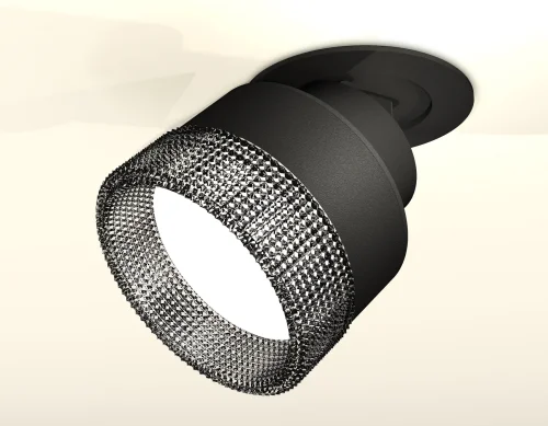 Светильник точечный XM8102541 Ambrella light чёрный 1 лампа, основание чёрное в стиле хай-тек  фото 3