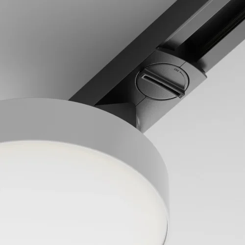 Светильник трековый LED Zon TR043-1-12W4K-W Maytoni белый для шинопроводов серии Zon чёрный фото 3