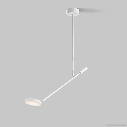 Светильник подвесной LED Fad MOD070CL-L8W3K Maytoni белый на 1 лампу, основание белое в стиле современный хай-тек 