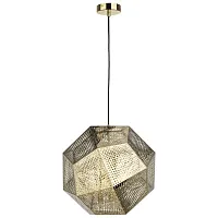 Светильник подвесной Fermo 724162 Lightstar золотой 6 ламп, основание золотое в стиле современный арт-деко 