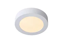 Светильник потолочный LED Brice-Led 28116/18/31 Lucide белый на 1 лампу, основание белое в стиле современный 