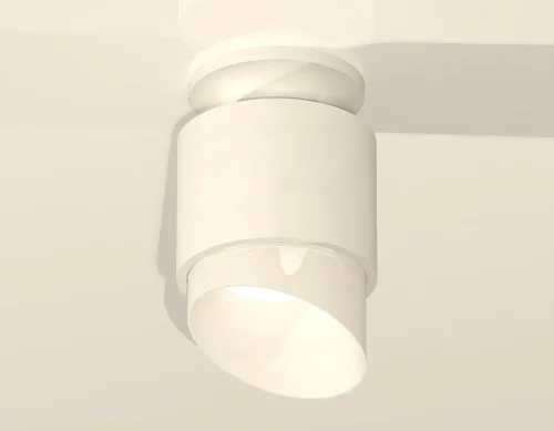 Светильник накладной Techno spot XS7510046 Ambrella light белый 1 лампа, основание белое в стиле современный хай-тек круглый фото 2