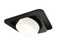 Светильник точечный Techno Spot XC XC7659083 Ambrella light белый 1 лампа, основание чёрное в стиле современный хай-тек квадратный
