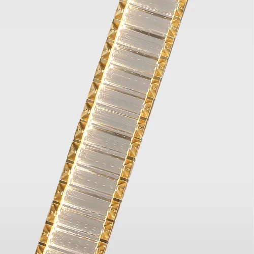 Светильник подвесной LED Manor 4195-2P Favourite прозрачный 2 лампы, основание золотое в стиле классический  фото 5
