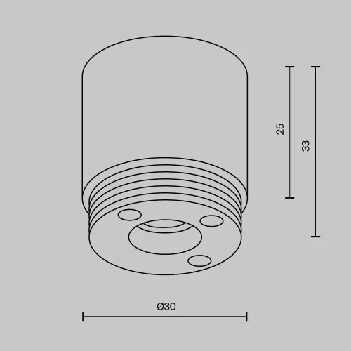Конечная заглушка для системы Shelf CA021EC-B Maytoni чёрный в стиле хай-тек современный для светильников серии Модульная система освещения Shelf shelf модульная фото 4