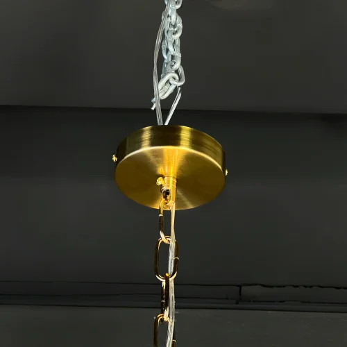 Светильник подвесной Antic 147882-22 ImperiumLoft золотой белый 6 ламп, основание золотое в стиле современный  фото 5