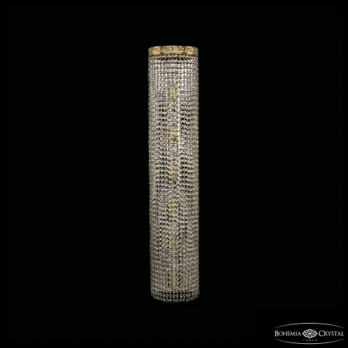 Бра 83401B/20IV-100 G R Bohemia Ivele Crystal прозрачный на 6 ламп, основание золотое в стиле современный классический r