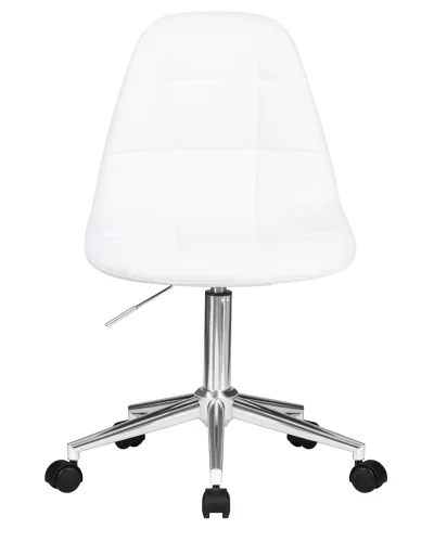 Офисное кресло набор 2 шт. SET-2 9800-LM MONTY, цвет белый Dobrin, /экокожа, ножки/металл/хром, размеры - 820*930***620*620 фото 7 Офисное кресло набор 2 шт. SET-2 9800-LM MONTY, цвет белый Dobrin, /экокожа, ножки/металл/хром, размеры - 820*930***620*620 фото 7