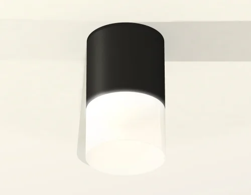 Светильник накладной Techno spot XS6302065 Ambrella light белый 1 лампа, основание чёрное в стиле современный круглый фото 3