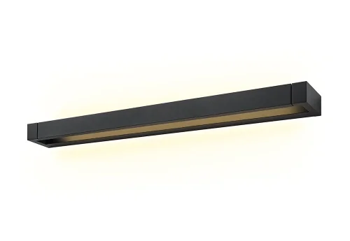 Бра LED CLT 028W700 BL Crystal Lux чёрный на 1 , основание чёрное в стиле современный фото 6