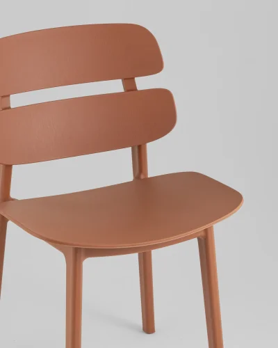 Стул Tony, пластик коричневый УТ000039123 Stool Group, /, ножки/пластик/, размеры - *790***500* фото 7
