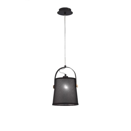 Светильник подвесной NORDICA E27 4927 Mantra чёрный 1 лампа, основание чёрное в стиле минимализм модерн 