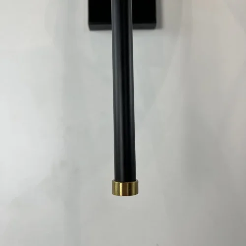 Бра Heathfield 123237-22 ImperiumLoft коричневый на 1 лампа, основание чёрное в стиле классический современный  фото 7