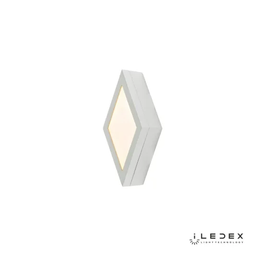 Бра LED Creator X068204 4W 3000K WH iLedex белый на 1 лампа, основание белое в стиле хай-тек современный квадраты фото 3