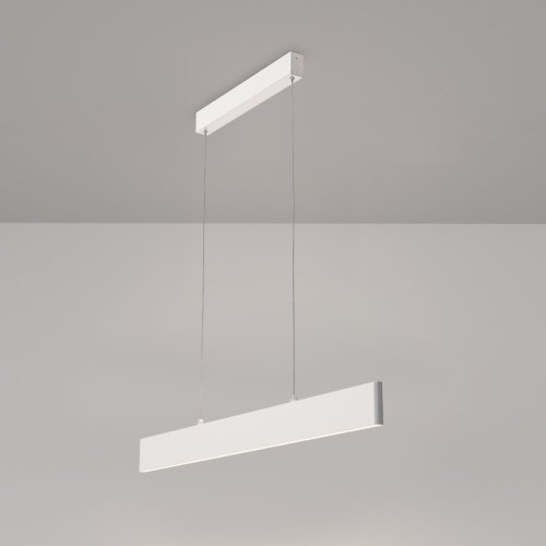 Светильник подвесной LED Step P010PL-L23W4K Maytoni белый 1 лампа, основание белое в стиле хай-тек минимализм линейный фото 3