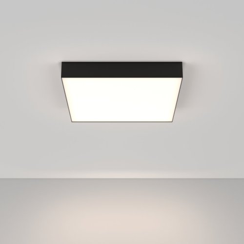 Светильник потолочный LED Zon C032CL-45W4K-SQ-B Maytoni белый 1 лампа, основание чёрное в стиле современный  фото 4