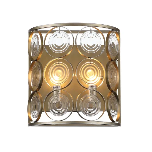 Бра Seranda SL1105.201.02 ST-Luce золотой на 2 лампы, основание золотое в стиле современный  фото 2