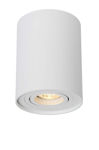 Светильник накладной TUBE 22952/01/31 Lucide белый 1 лампа, основание белое в стиле модерн круглый