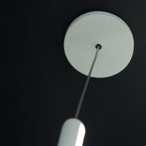 Светильник подвесной LED Vertical 7351 Mantra белый 1 лампа, основание белое в стиле современный  фото 7