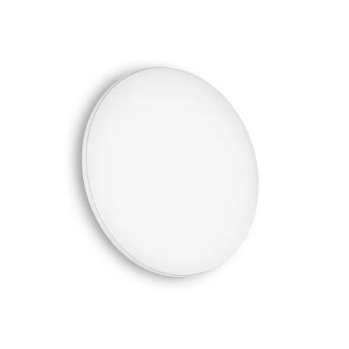 Настенный светильник LED MIB PL ROUND 4000K Ideal Lux уличный IP65 белый 1 лампа, плафон белый в стиле современный LED