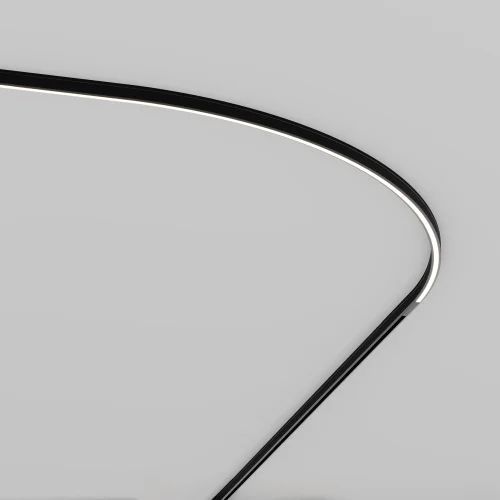 Трековый светильник Flex 4000К 16Вт 2м Magnetic track system Levity TR186-1-16W4K-B Maytoni белый для шинопроводов серии Magnetic track system Levity чёрный фото 5