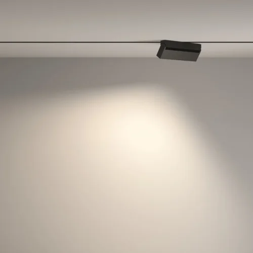 Трековый светильник LED Magnetic track system Gravity TR077-2-20W4K-B Maytoni чёрный для шинопроводов серии Magnetic track system Gravity чёрный