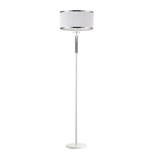 Торшер Premium line 10156/L Escada  белый 1 лампа, основание хром в стиле американский
