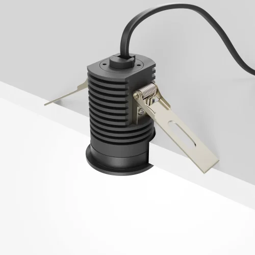 Светильник точечный LED Mini DL059-7W4K-B Maytoni чёрный 1 лампа, основание чёрное в стиле современный хай-тек круглый фото 6