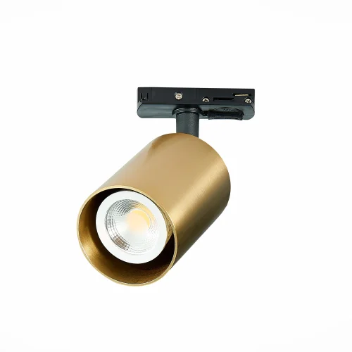 Трековый светильник St302 ST302.206.01 ST-Luce золотой для шинопроводов серии St302 фото 3