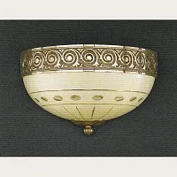 Бра A 7114/2  Reccagni Angelo бежевый 2 лампы, основание золотое в стиле классический 